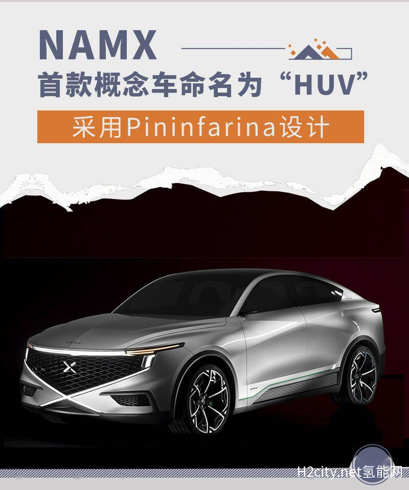 涉足氢动力SUV 初创公司NAMX发布其首款概念车 -可互换燃料箱？